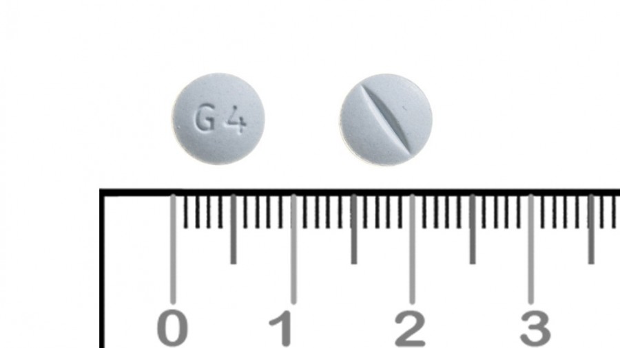 GLIMEPIRIDA CINFA 4 mg COMPRIMIDOS EFG, 120 comprimidos fotografía de la forma farmacéutica.