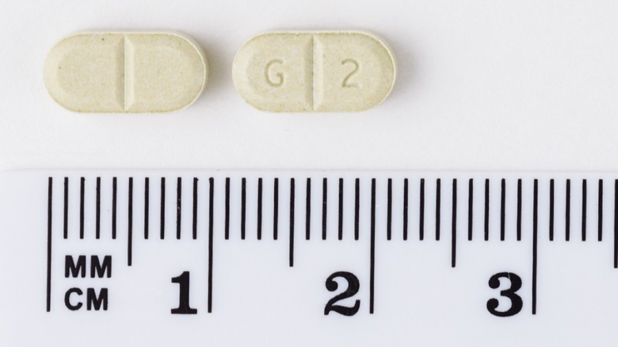 GLIMEPIRIDA SANDOZ 2 mg COMPRIMIDOS EFG , 120 comprimidos fotografía de la forma farmacéutica.