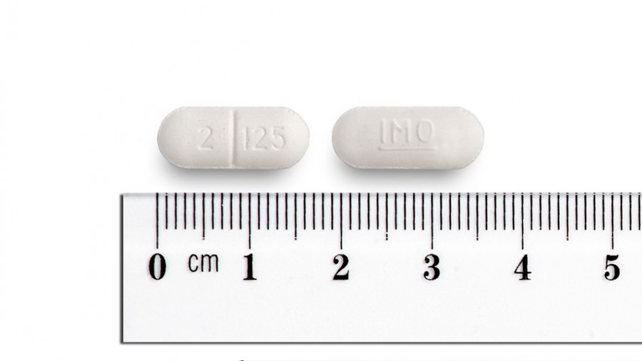 FORTASEC PLUS 2 mg/ 125 mg COMPRIMIDOS  , 12 comprimidos fotografía de la forma farmacéutica.