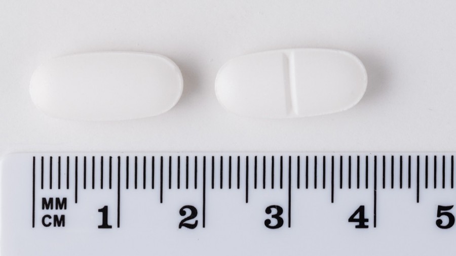 IRBESARTAN SANDOZ 300 mg COMPRIMIDOS EFG, 28 comprimidos fotografía de la forma farmacéutica.