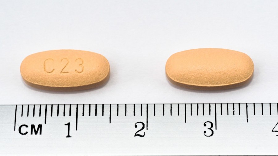 IXIA PLUS 40 mg/12,5 mg COMPRIMIDOS RECUBIERTOS CON PELICULA , 28 comprimidos fotografía de la forma farmacéutica.