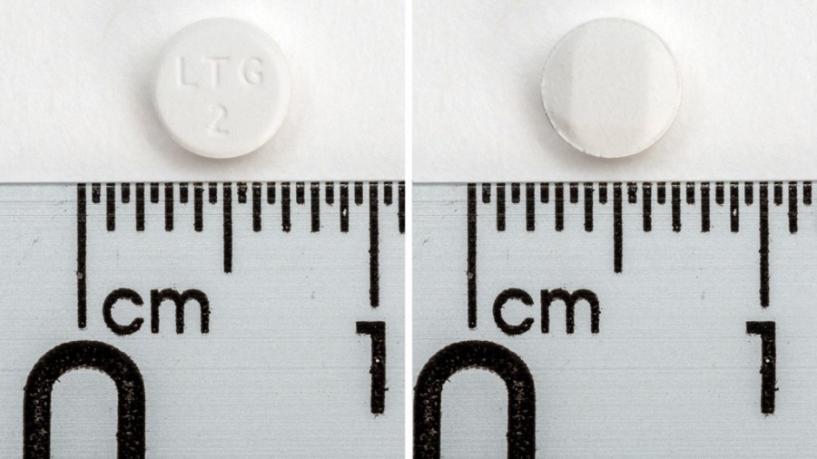 LAMICTAL 2 mg COMPRIMIDOS MASTICABLES/DISPERSABLES , 30 comprimidos fotografía de la forma farmacéutica.