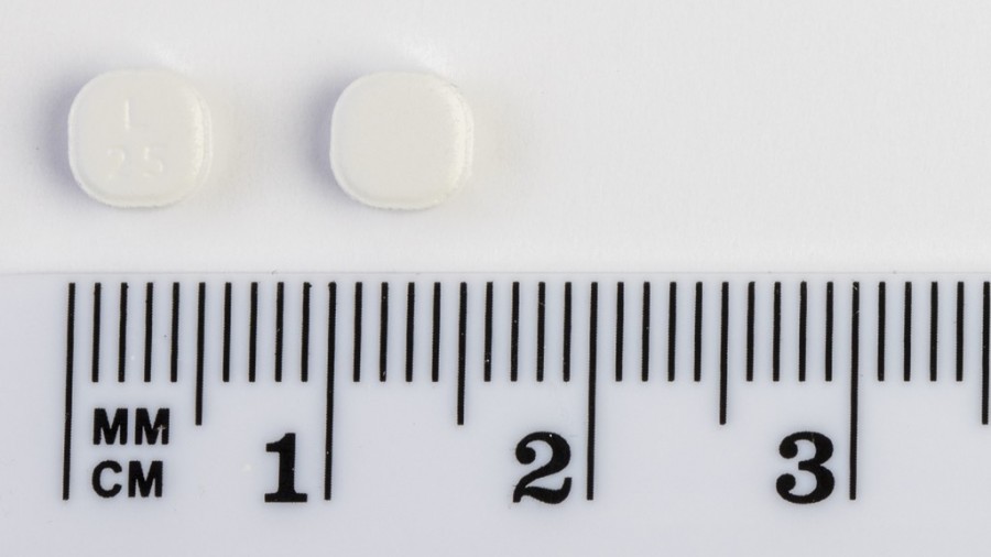 LAMOTRIGINA SANDOZ 25 mg COMPRIMIDOS DISPERSABLES/MASTICABLES EFG , 56 comprimidos fotografía de la forma farmacéutica.