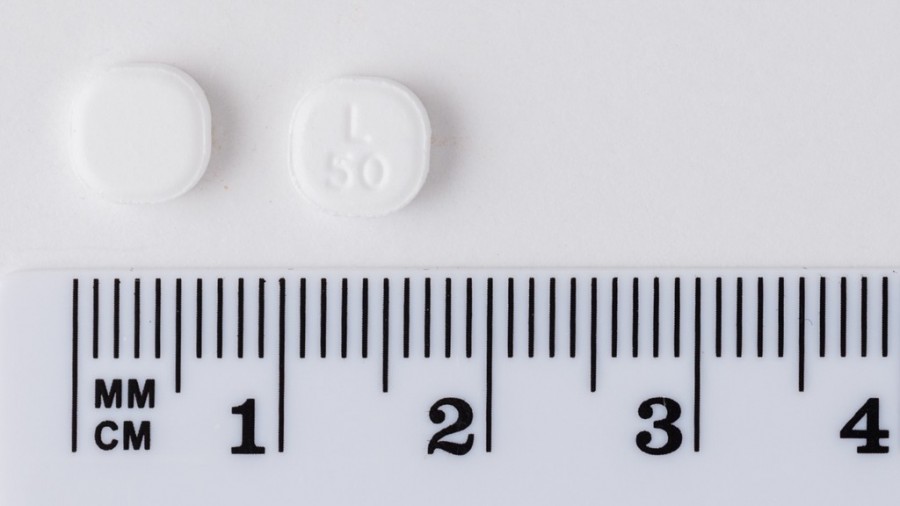 LAMOTRIGINA SANDOZ 50 mg COMPRIMIDOS DISPERSABLES/MASTICABLES EFG, 56 comprimidos fotografía de la forma farmacéutica.