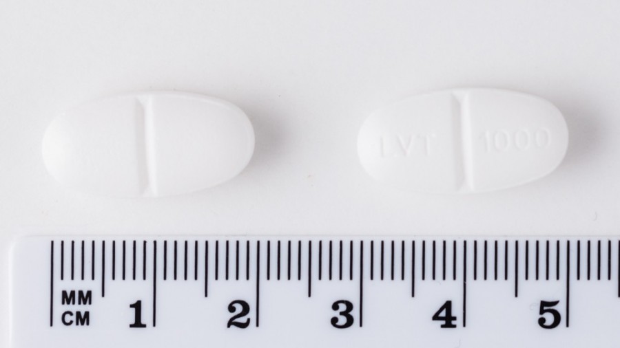 LEVETIRACETAM SANDOZ 1000 mg COMPRIMIDOS RECUBIERTOS CON PELICULA EFG, 60 comprimidos (Blister) fotografía de la forma farmacéutica.