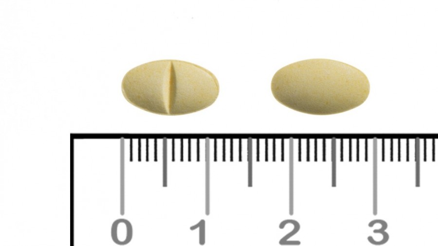 MANIDIPINO CINFA 20 mg COMPRIMIDOS EFG, 28 comprimidos fotografía de la forma farmacéutica.