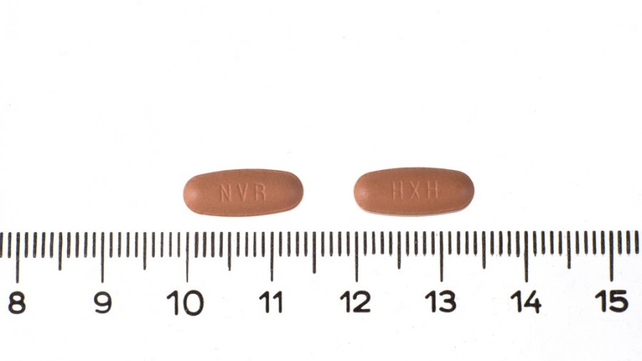 MITEN PLUS FORTE 160 mg/25 mg COMPRIMIDOS RECUBIERTOS CON PELICULA, 28 comprimidos (Al/PVC/PVdC) fotografía de la forma farmacéutica.
