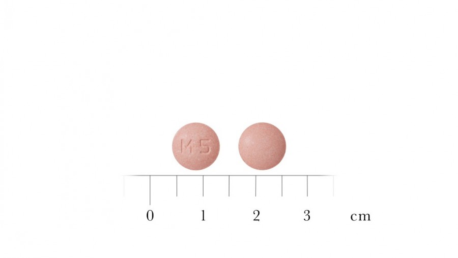 MONTELUKAST STADA 5 mg COMPRIMIDOS MASTICABLES EFG , 28 comprimidos fotografía de la forma farmacéutica.