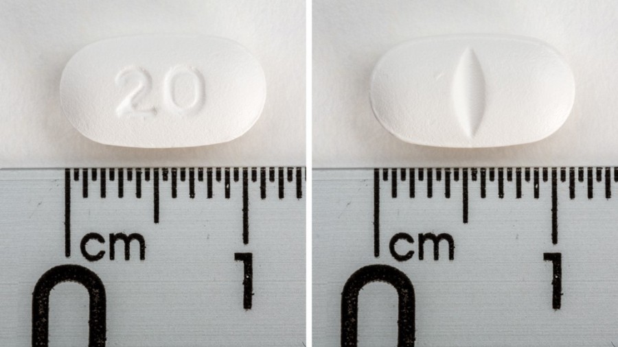 MOTIVAN 20 mg COMPRIMIDOS RECUBIERTOS CON PELICULA, 28 comprimidos fotografía de la forma farmacéutica.