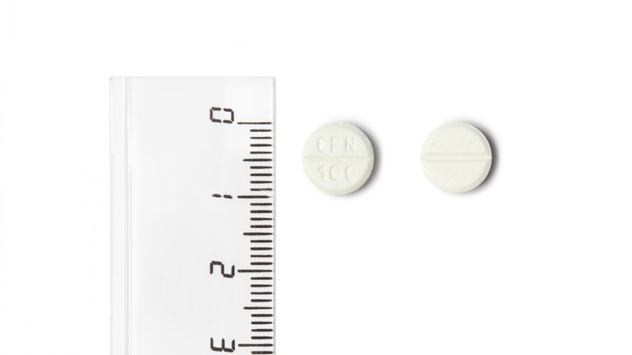 NEMEA 100 mg COMPRIMIDOS EFG, 40 comprimidos fotografía de la forma farmacéutica.