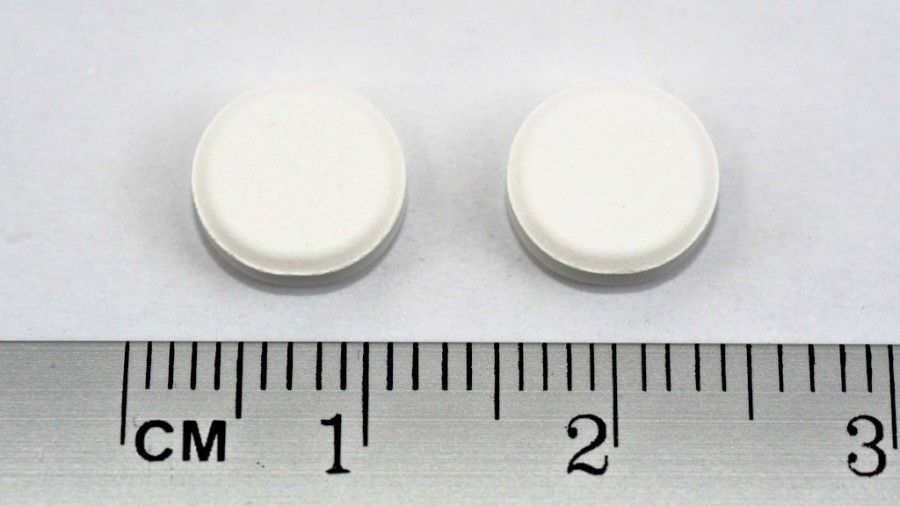 NERVINEX 125 mg COMPRIMIDOS , 7 comprimidos fotografía de la forma farmacéutica.