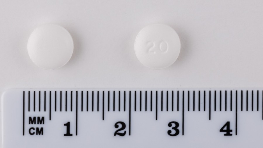 OLMESARTAN SANDOZ 20 mg COMPRIMIDOS RECUBIERTOS CON PELICULA EFG, 28 comprimidos fotografía de la forma farmacéutica.