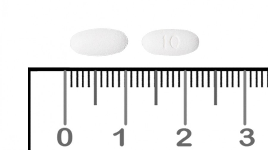 OXICODONA/NALOXONA CINFA 10 MG/5 MG COMPRIMIDOS DE LIBERACION PROLONGADA EFG, 56 comprimidos fotografía de la forma farmacéutica.