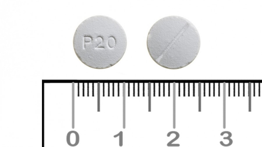 PAROXETINA CINFA 20 mg COMPRIMIDOS RECUBIERTOS CON PELICULA EFG , 56 comprimidos fotografía de la forma farmacéutica.