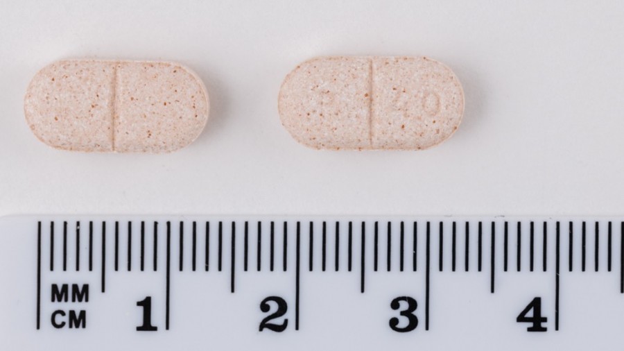 PRAVASTATINA SANDOZ 40 mg COMPRIMIDOS EFG, 28 comprimidos fotografía de la forma farmacéutica.
