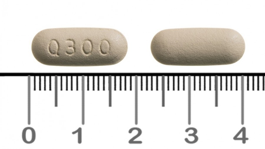 QUETIAPINA CINFA 300 mg COMPRIMIDOS DE LIBERACION PROLONGADA EFG , 60 comprimidos fotografía de la forma farmacéutica.