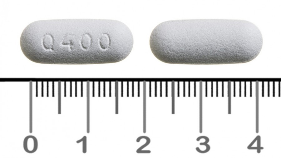 QUETIAPINA CINFA 400 mg COMPRIMIDOS DE LIBERACION PROLONGADA EFG , 60 comprimidos fotografía de la forma farmacéutica.
