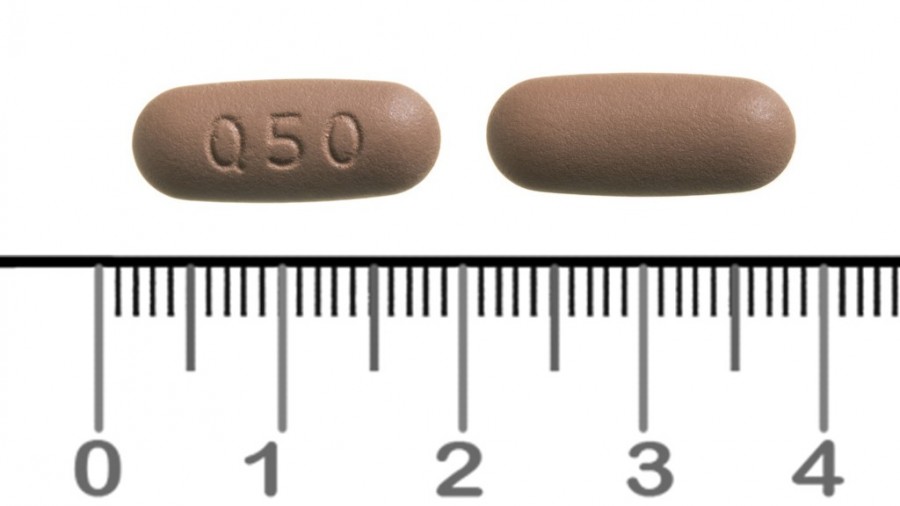 QUETIAPINA CINFA 50 mg COMPRIMIDOS DE LIBERACION PROLONGADA EFG , 60 comprimidos fotografía de la forma farmacéutica.