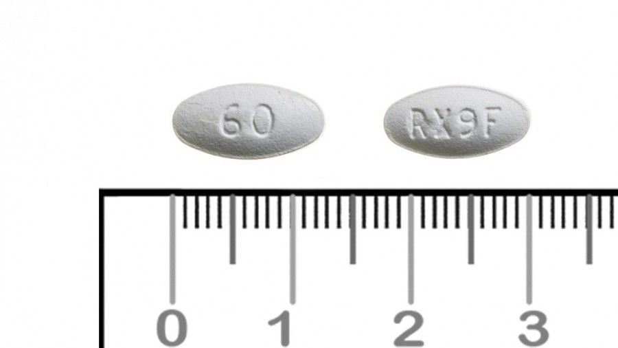 RALOXIFENO CINFA 60 mg COMPRIMIDOS RECUBIERTOS CON PELICULA EFG , 28 comprimidos fotografía de la forma farmacéutica.