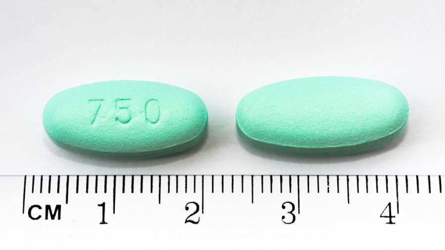 RANEXA 750 mg COMPRIMIDOS DE LIBERACION PROLONGADA, 60 comprimidos fotografía de la forma farmacéutica.