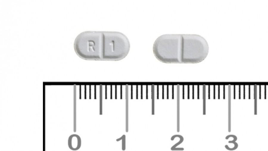 RISPERIDONA CINFA 1 mg COMPRIMIDOS EFG , 60 comprimidos fotografía de la forma farmacéutica.
