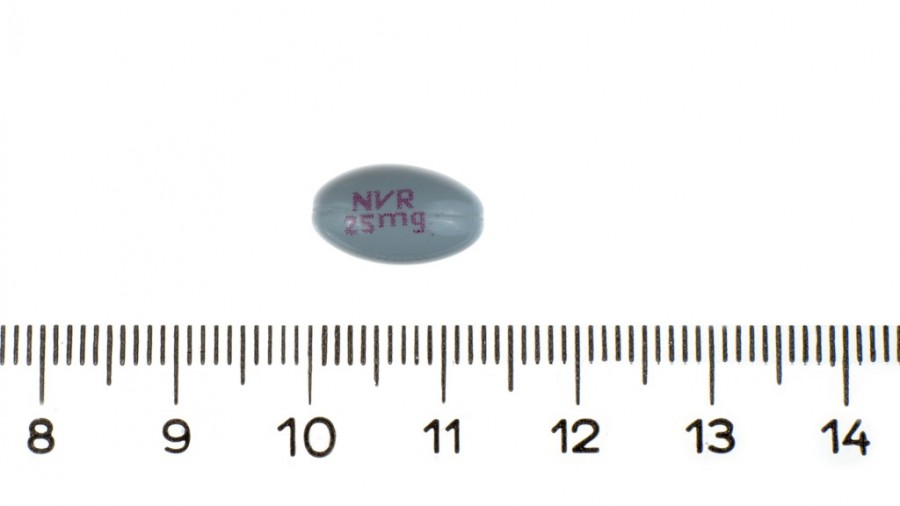 SANDIMMUN NEORAL 25 mg CAPSULAS BLANDAS, 30 cápsulas fotografía de la forma farmacéutica.