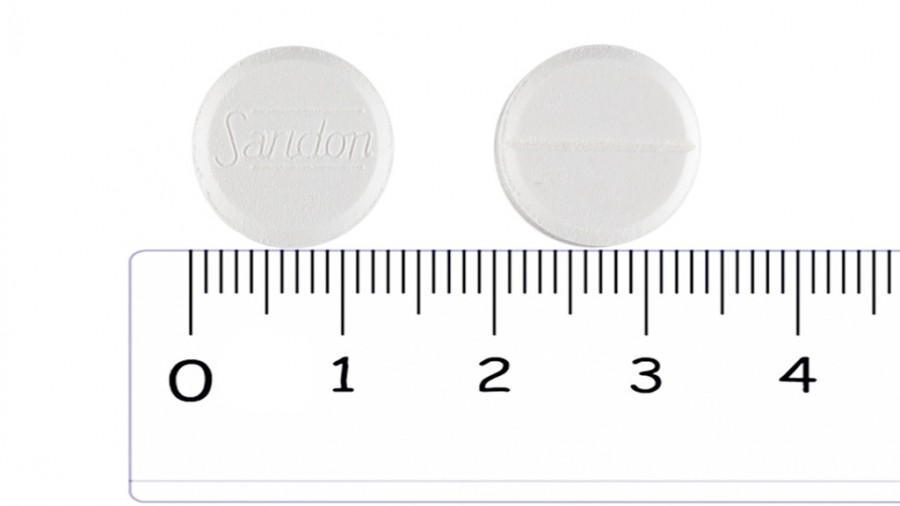 SARIDON 250 mg/150 mg/50 mg COMPRIMIDOS , 20 comprimidos fotografía de la forma farmacéutica.