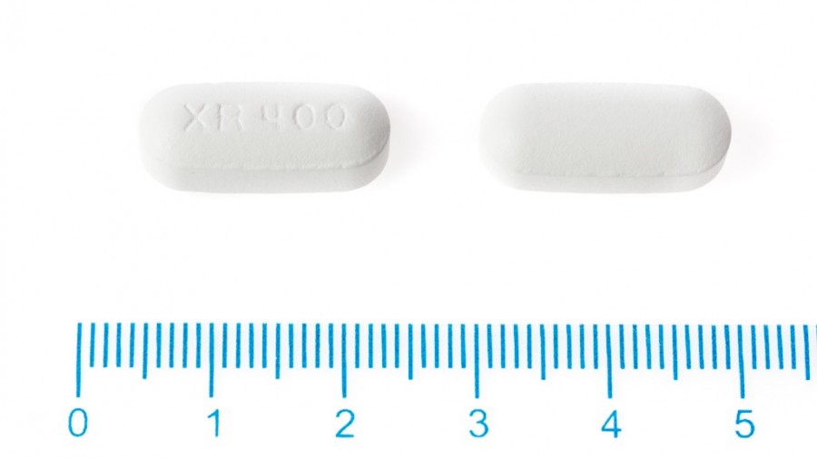 SEROQUEL PROLONG 400 mg COMPRIMIDOS DE LIBERACION PROLONGADA , 60 comprimidos fotografía de la forma farmacéutica.