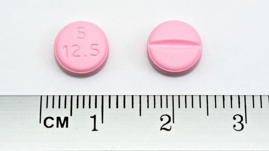 SILOSTAR PLUS 5mg/12,5 mg COMPRIMIDOS RECUBIERTOS CON PELICULA, 28 comprimidos fotografía de la forma farmacéutica.