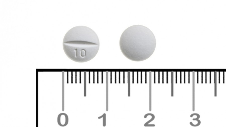 TAMOXIFENO CINFA 10 mg COMPRIMIDOS EFG , 100 comprimidos fotografía de la forma farmacéutica.
