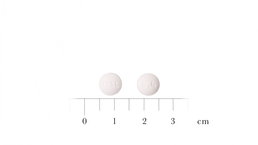 TAMSULOSINA STADA 0,4 mg, COMPRIMIDOS DE LIBERACION PROLONGADA EFG , 30 comprimidos fotografía de la forma farmacéutica.