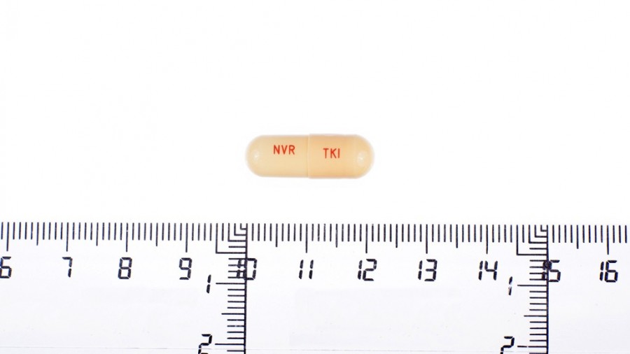 TASIGNA 200 MG CAPSULAS DURAS, 112 cápsulas (4 estuches) fotografía de la forma farmacéutica.