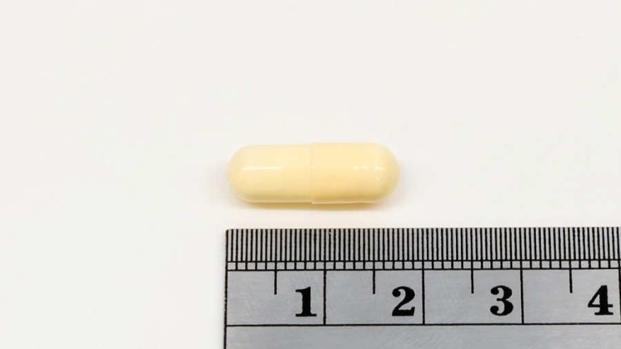 TIORFAN 100 mg CAPSULAS DURAS, 20 cápsulas fotografía de la forma farmacéutica.