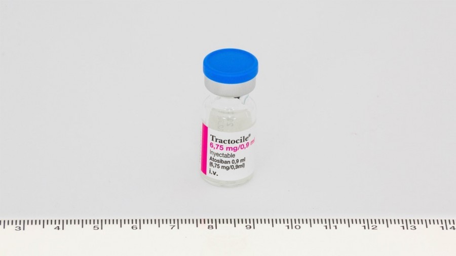 TRACTOCILE 7,5 mg/ml, SOLUCION INYECTABLE, 1 vial de 0,9 ml fotografía de la forma farmacéutica.