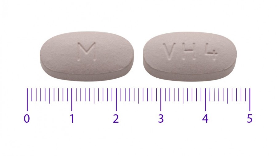 VALSARTAN/HIDROCLOROTIAZIDA VIATRIS 320/12,5 MG COMPRIMIDOS RECUBIERTOS CON PELICULA EFG, 28 comprimidos fotografía de la forma farmacéutica.
