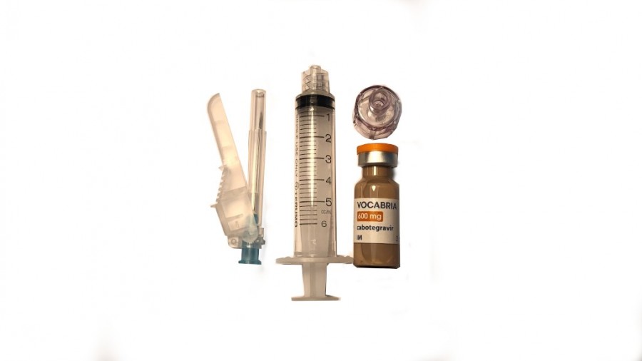 VOCABRIA 600 mg SUSPENSION INYECTABLE DE LIBERACION PROLONGADA, 1 vial de 3 ml fotografía de la forma farmacéutica.
