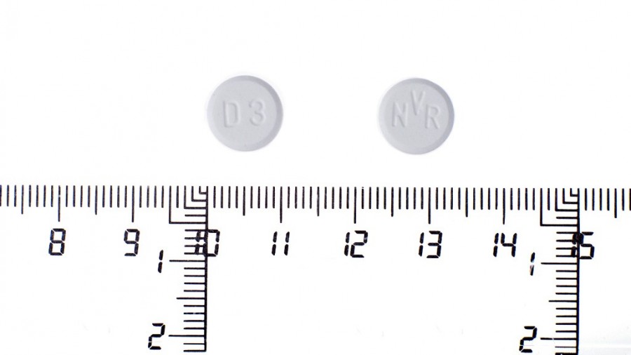 VOTUBIA 3 MG COMPRIMIDOS DISPERSABLES, 30 comprimidos fotografía de la forma farmacéutica.