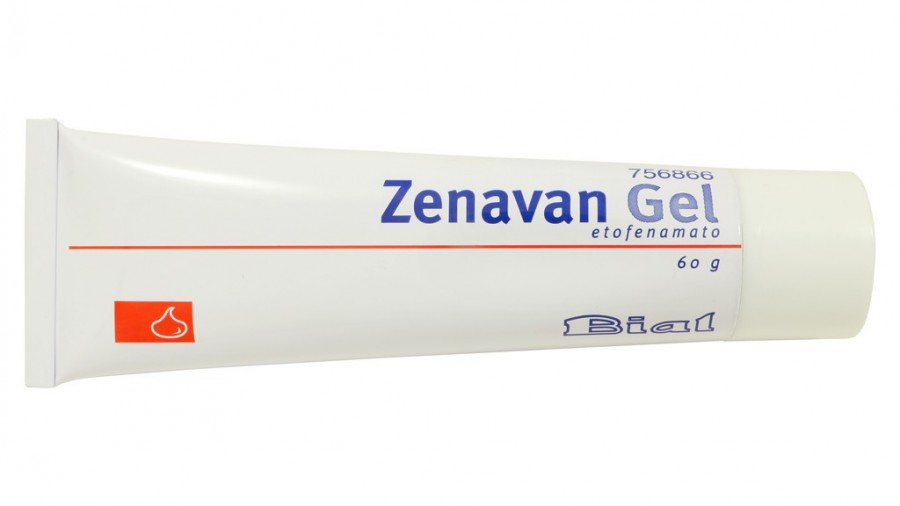 ZENAVAN 50 MG/G GEL , 1 tubo de 60 g fotografía de la forma farmacéutica.