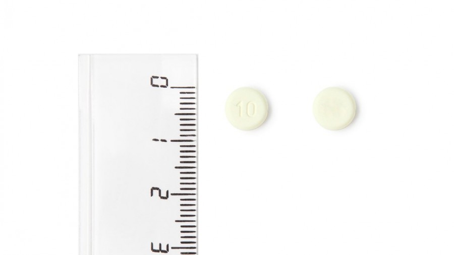 ZOLAFREN FLAS 10 mg COMPRIMIDOS BUCODISPERSABLES EFG , 56 comprimidos fotografía de la forma farmacéutica.